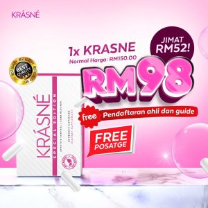 Pakej 1 Kotak Krasne (No Freegifts)